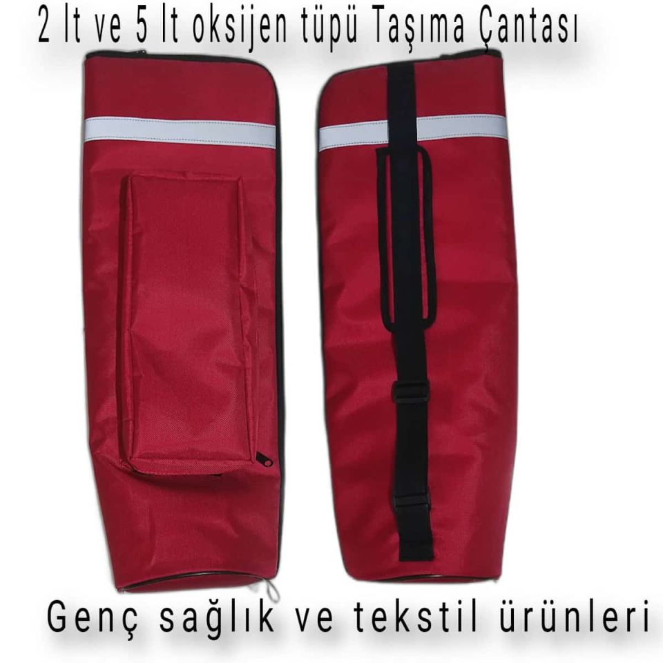Oksijen Tüpü Taşıma Çantası Taşınabilir Tüp Kılıfı