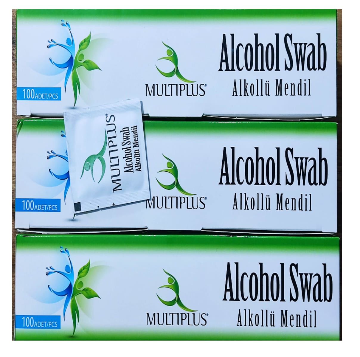 Alcohol Swab Mendil,100'Lü (X-10 PAKET)