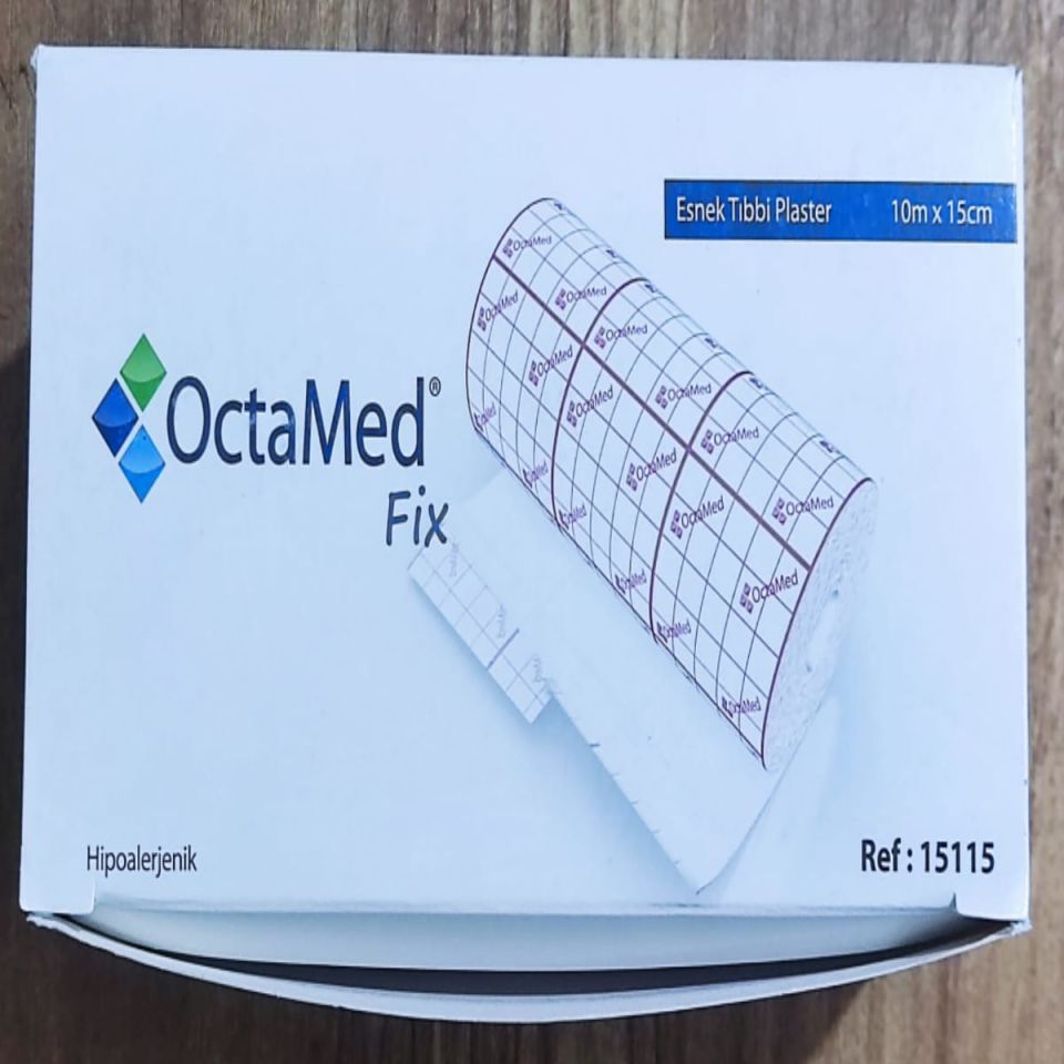 OctaMed Fix Flaster 10m X 15cm-5 Adet