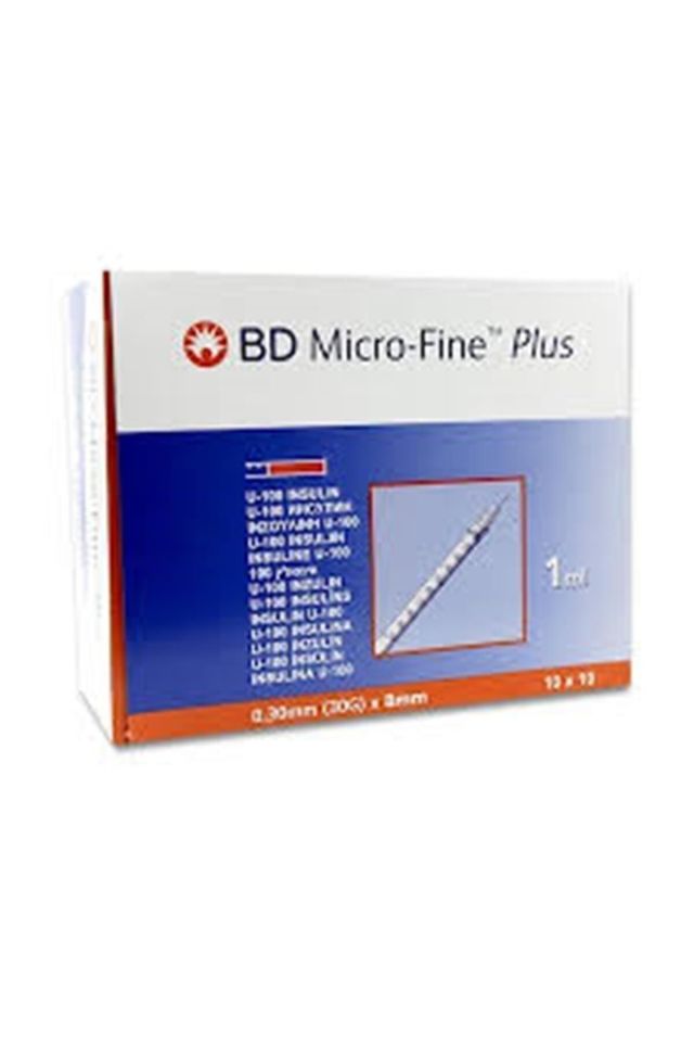 Bd Micro-fine Plus 1 Ml (30g) 0,30 Mm X 8 Mm