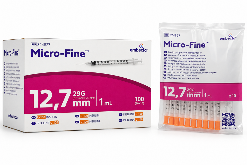 Bd Micro-fine Plus 1 Ml (30g) 0,30 mm X 8 mm