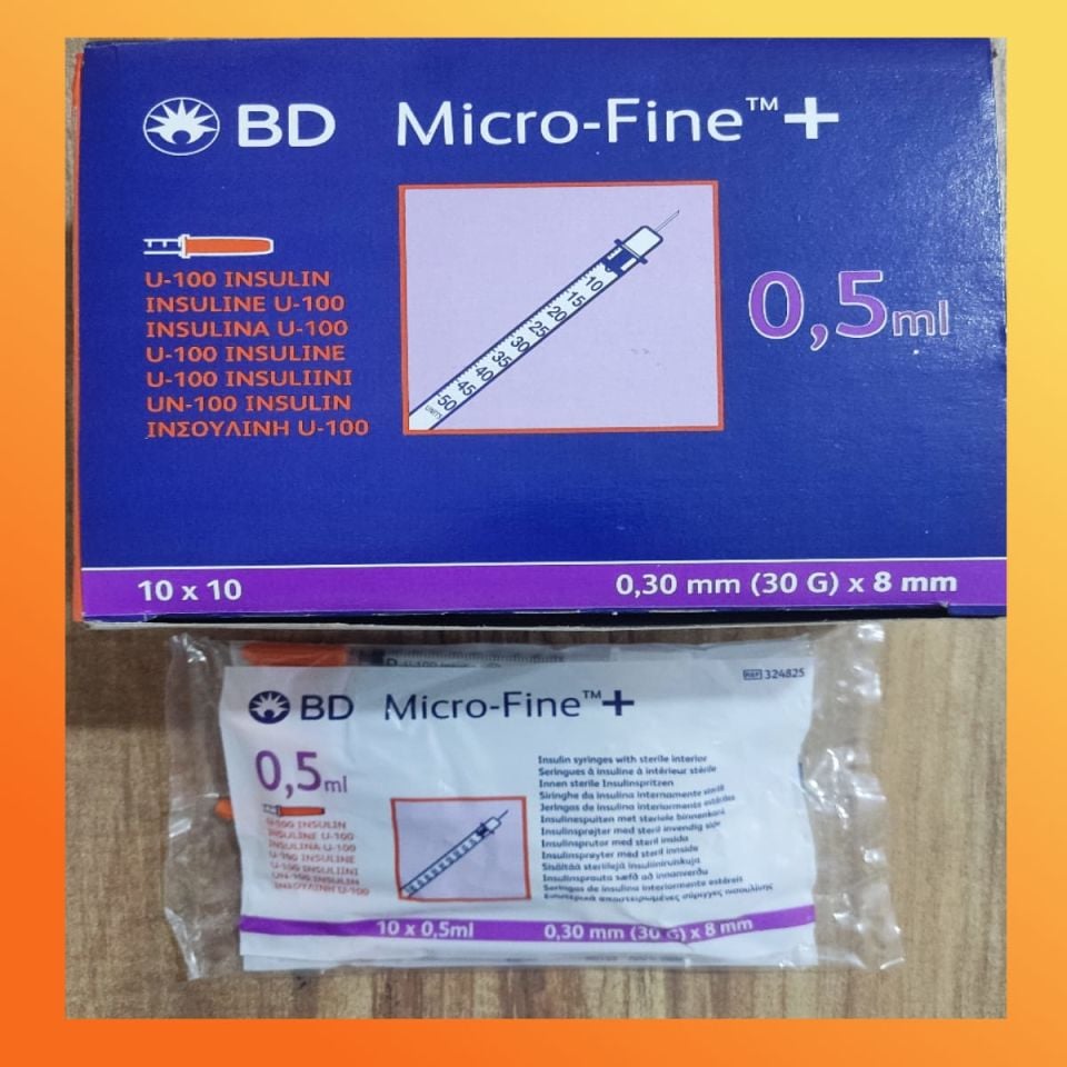 05 ml Micro Fine 30G Enjektör (10-ADET)