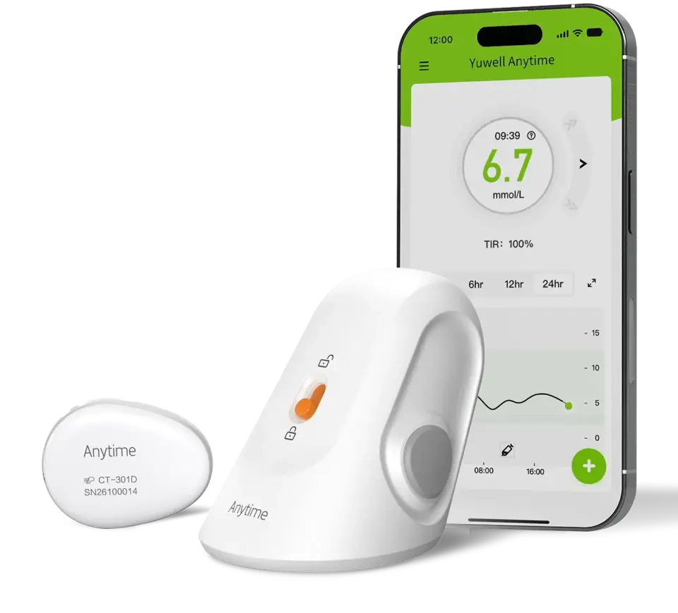 Yuwell Anytime CT3 2 Sensör | Sürekli Glikoz İzleme Sistemi