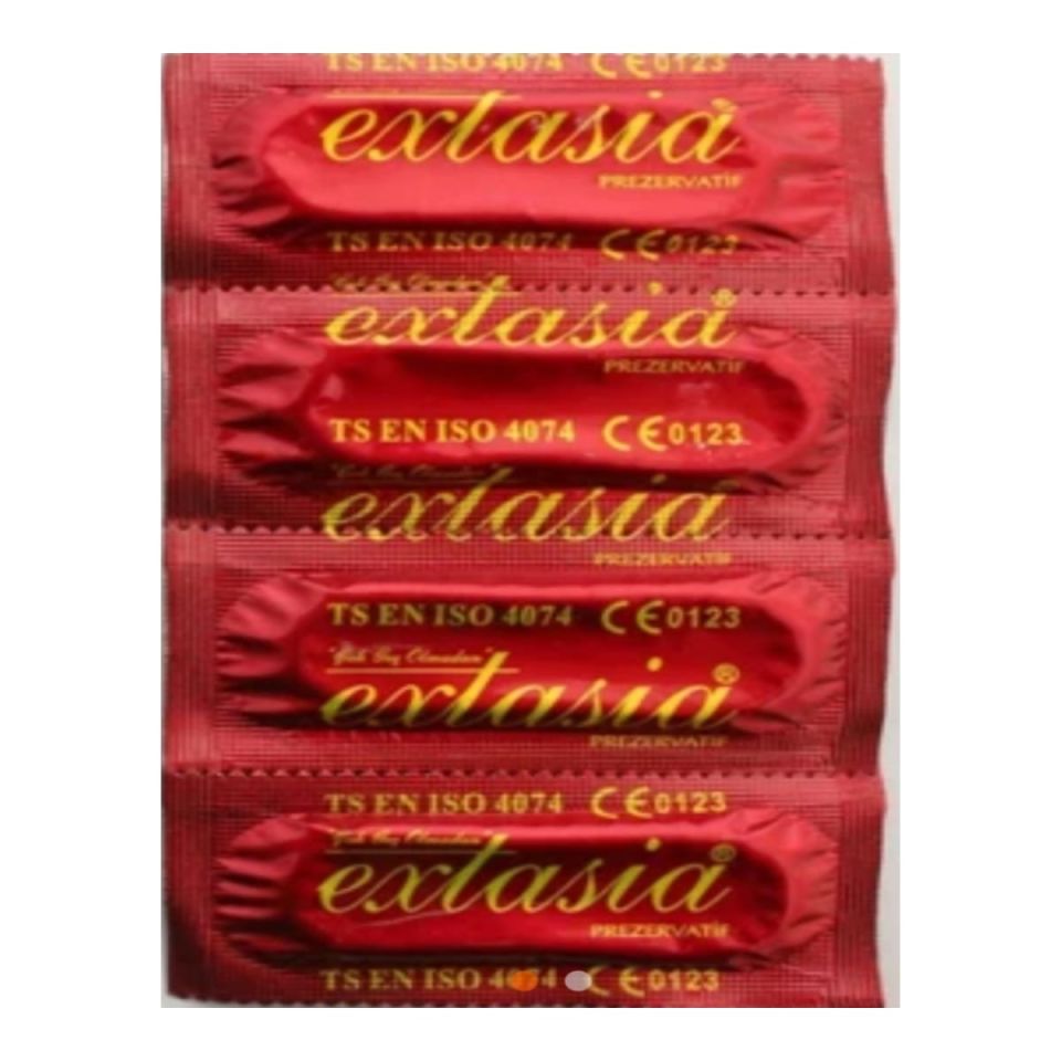 Extasia Prezervatif Kondom 1 Kutu 100 'lü Paket