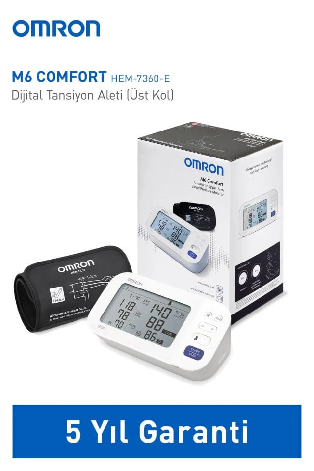 Omron M6 Comfort Tansiyon Aleti