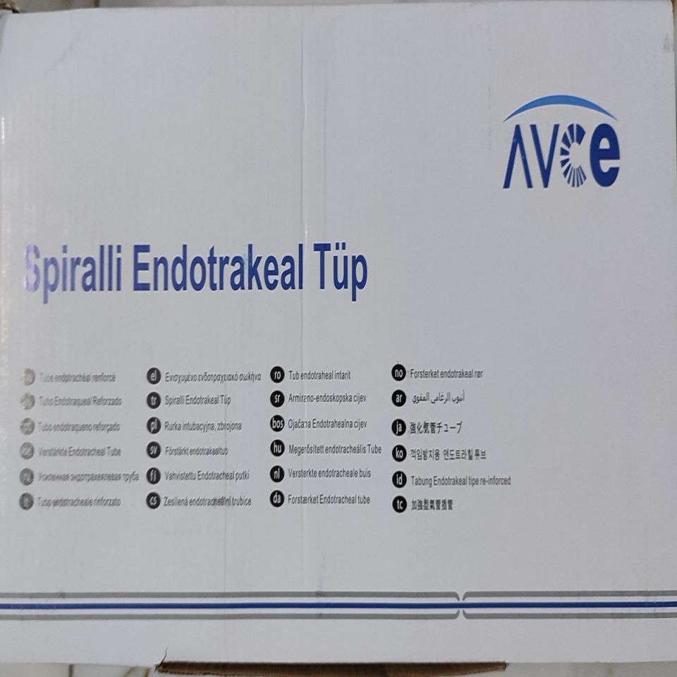 Sprialli Endotrakeal Tüp (AVCE) -1 ADET