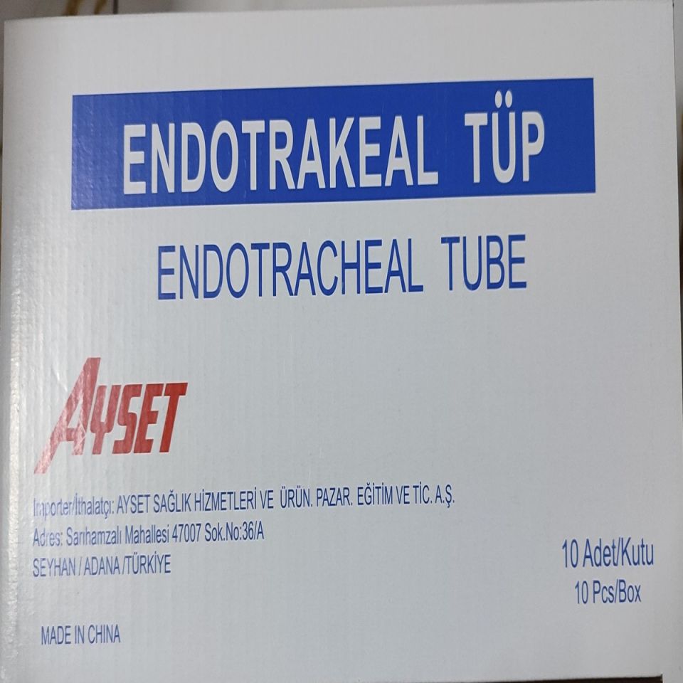 Balonlu Entübasyon Tüpü (6.5mm )Ayset