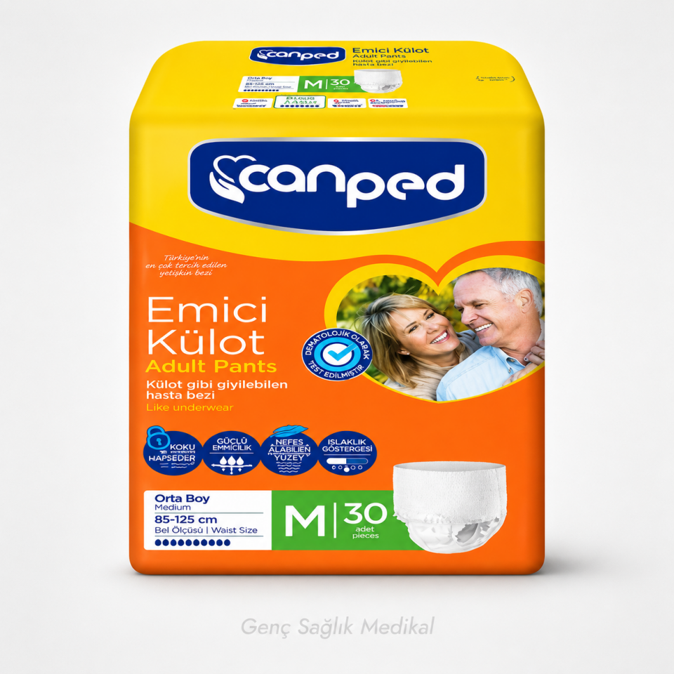 Canped Emici Külot Hasta Bezi 30'Lu